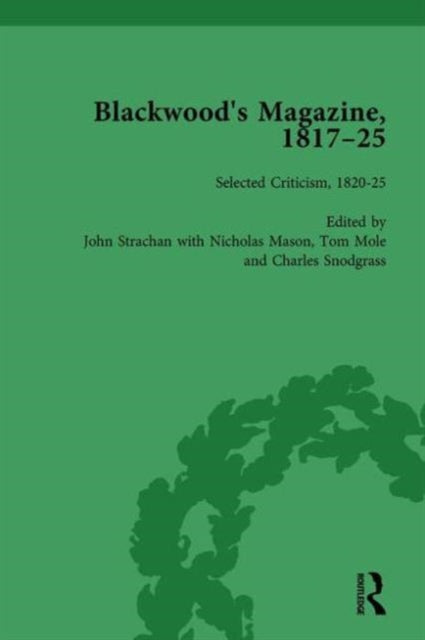 Book cover of: Blackwood's Magazine, 1817-25, Volume 6. By: Nicholas Mason