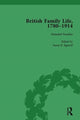 Book cover of: British Family Life, 1780–1914, Volume 4. By: Claudia Nelson