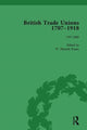 Book cover of: British Trade Unions, 1707–1918, Part I, Volume 1. By: W. Hamish Fraser