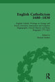 Book cover of: English Catholicism, 1680-1830, vol 6. By: Michael Mullett