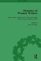 Book cover of: Memoirs of Women Writers, Part I, Volume 1. By: Anna M. Fitzer