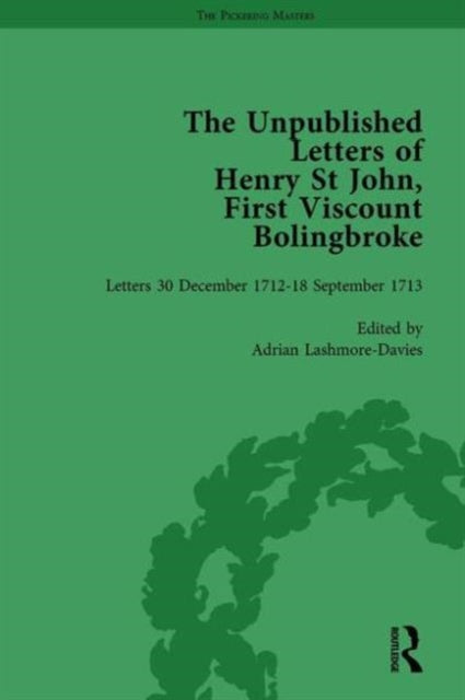 Book cover of: Unpublished Letters of Henry St John, First Viscount Bolingbroke Vol 3. By: Adrian Lashmore-Davies