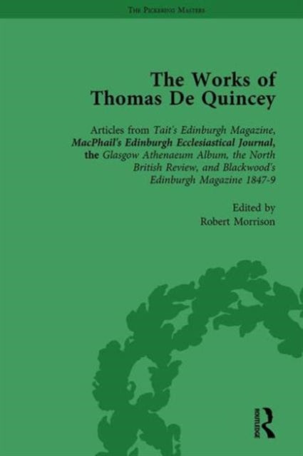 The Works of Thomas De Quincey, Part III vol 16