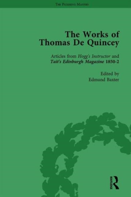 Book cover of: Works of Thomas De Quincey, Part III vol 17. By: Grevel Lindop