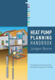 Book cover of: Heat Pump Planning Handbook. By: Jürgen Bonin
