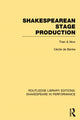 Book cover of: Shakespearean Stage Production. By: Cécile de Banke