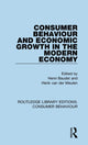 Book cover of: Consumer Behaviour and Economic Growth in the Modern Economy (RLE Consumer Behaviour). By: Henri Baudet