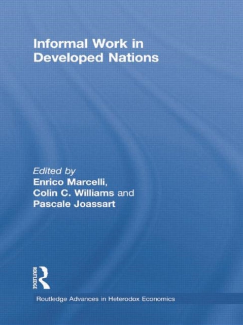 Book cover of: Informal Work in Developed Nations. By: Enrico Marcelli