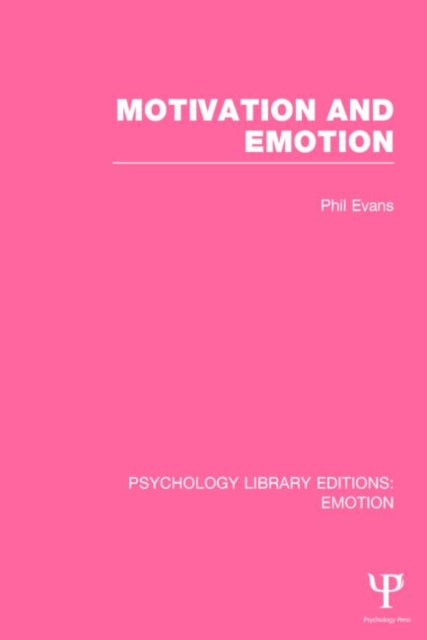 Motivation and Emotion (PLE: Emotion)