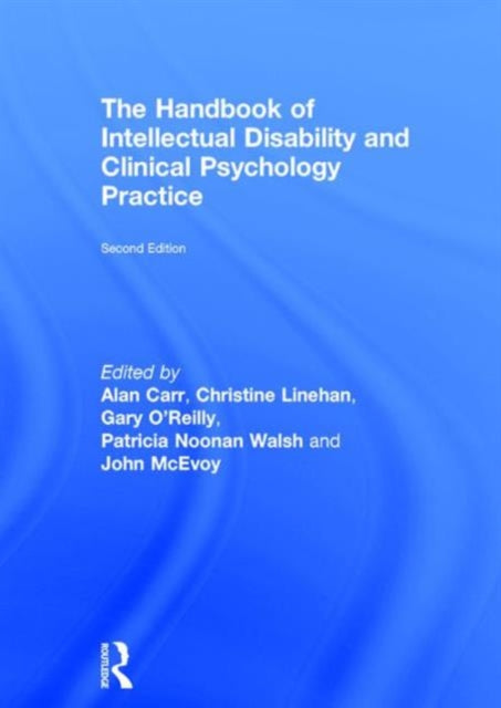 Book cover of: Handbook of Intellectual Disability and Clinical Psychology Practice. By: Alan Carr