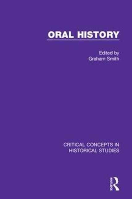 Book cover of: Oral History. By: Graham Smith