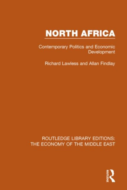 Book cover of: North Africa (RLE Economy of the Middle East). By: Allan Findlay