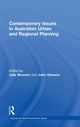 Book cover of: Contemporary Issues in Australian Urban and Regional Planning. By: Julie Brunner