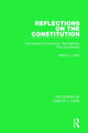 Book cover of: Reflections on the Constitution (Works of Harold J. Laski). By: Harold Joseph Laski