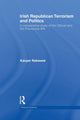 Book cover of: Irish Republican Terrorism and Politics. By: Kacper Rekawek