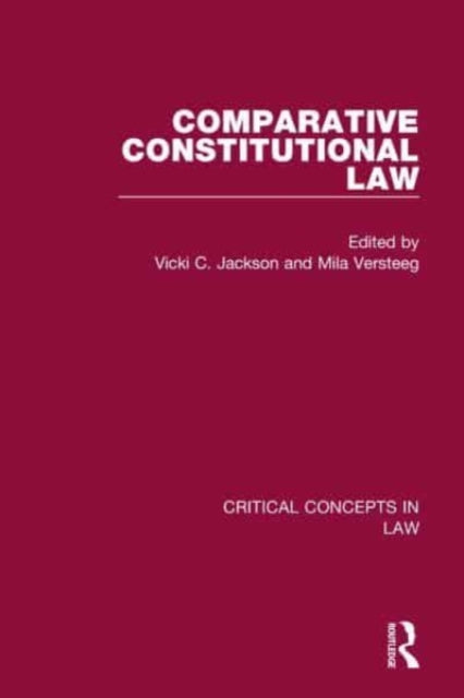 Book cover of: Comparative Constitutional Law. By: Vicki C. Jackson