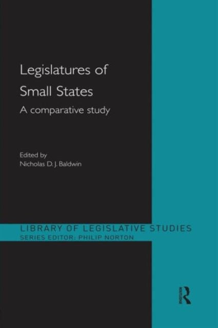 Book cover of: Legislatures of Small States