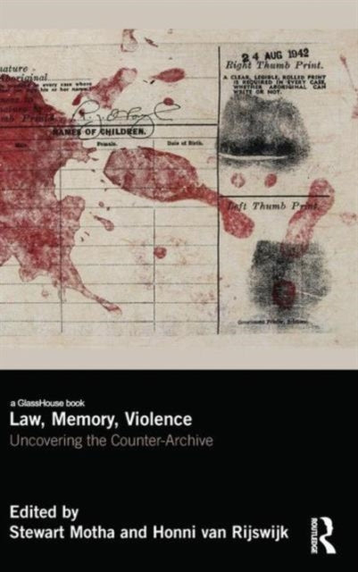 Book cover of: Law, Memory, Violence. By: Stewart Motha