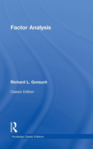 Factor Analysis