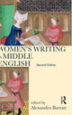 Book cover of: Women's Writing in Middle English. By: Alexandra Barratt