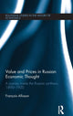 Book cover of: Value and Prices in Russian Economic Thought. By: François Allisson