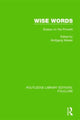 Book cover of: Wise Words Pbdirect. By: Wolfgang Mieder