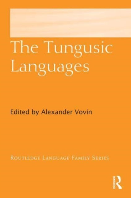 Book cover of: Tungusic Languages. By: Alexander Vovin