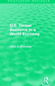 Book cover of: U.S. Timber Resource in a World Economy (Routledge Revivals). By: John A. Zivnuska