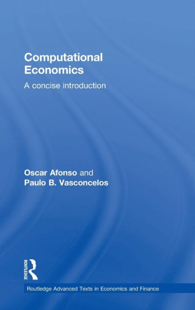 Book cover of: Computational Economics. By: Oscar Afonso
