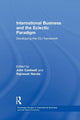 Book cover of: International Business and the Eclectic Paradigm. By: John Cantwell
