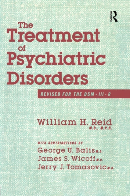Book cover of: Treatment Of Psychiatric Disorders. By: Jerry J. Tomasovic M.D.