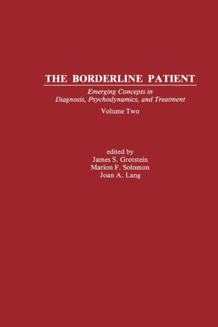 Book cover of: Borderline Patient. By: James S. Grotstein