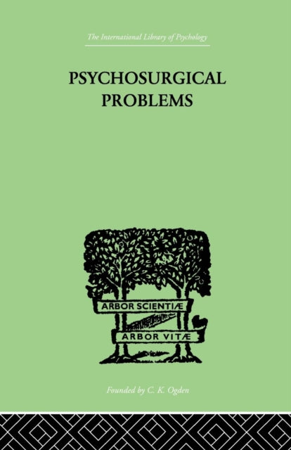 Book cover of: Psychosurgical Problems. By: Mettler, Fred A, Fred A.