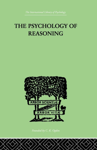 Book cover of: Psychology of Reasoning. By: Rignano, Eugenio, Eugenio