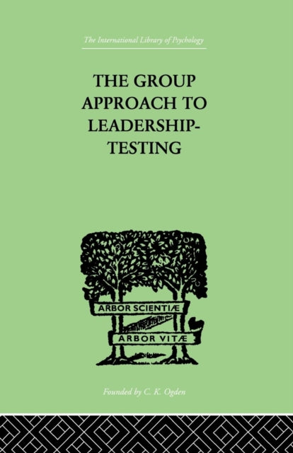 Book cover of: Group Approach To Leadership-Testing. By: Harris, Henry, Henry
