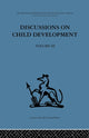 Book cover of: Discussions on Child Development. By: Barbel Inhelder