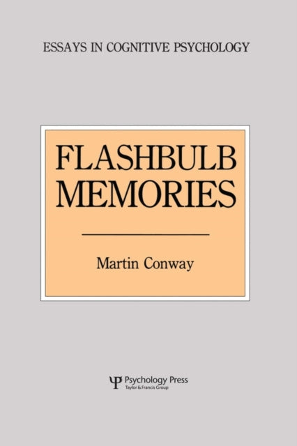Book cover of: Flashbulb Memories. By: Martin Conway