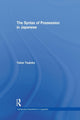 Book cover of: Syntax of Possession in Japanese. By: Takae Tsujioka