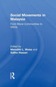 Book cover of: Social Movements in Malaysia. By: Saliha Hassan