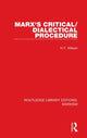 Book cover of: Marx's Critical/Dialectical Procedure. By: Wilson, H. T.