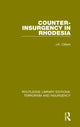 Book cover of: Counter-Insurgency in Rhodesia (RLE: Terrorism and Insurgency). By: Jakkie Cilliers