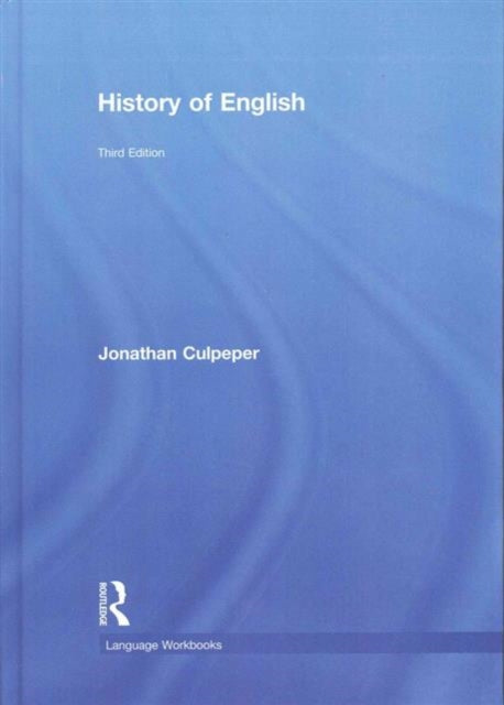 Book cover of: History of English. By: Jonathan Culpeper