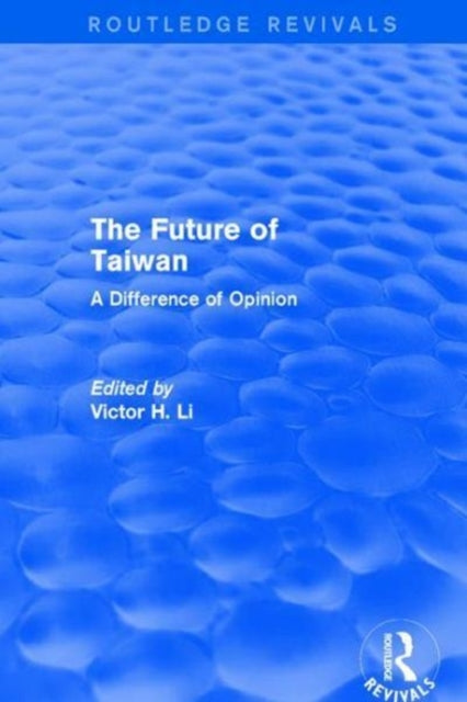 Book cover of: Revival: The Future of Taiwan (1980). By: Victor C. Li