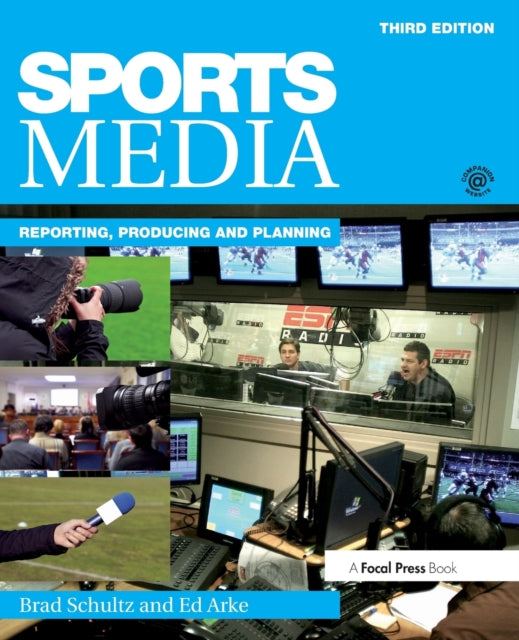 Book cover of: Sports Media. By: Bradley Schultz