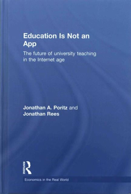 Book cover of: Education Is Not an App. By: Jonathan Rees