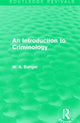 Book cover of: Introduction to Criminology (Routledge Revivals). By: Willem Adriaan Bonger
