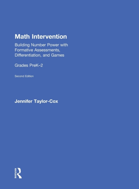 Book cover of: Math Intervention P-2. By: Jennifer Taylor-Cox