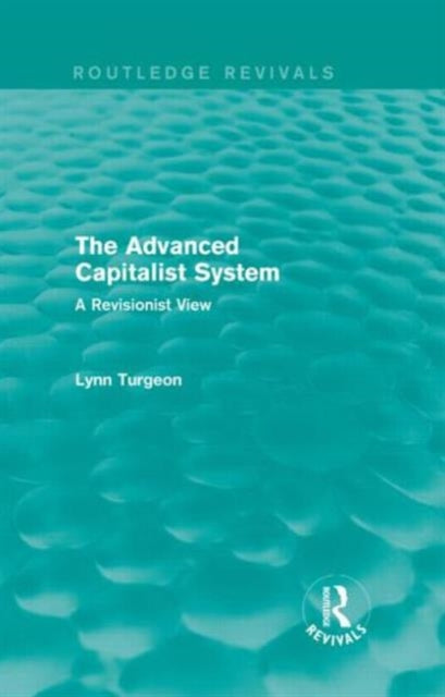 Book cover of: Advanced Capitalist System. By: Lynn Turgeon