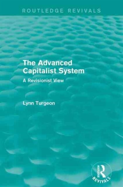 Book cover of: Advanced Capitalist System. By: Lynn Turgeon