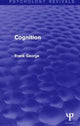 Book cover of: Cognition. By: Frank H. George
